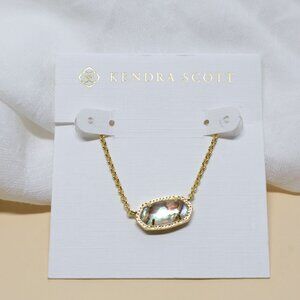 Kendra Scott✨ Elisa Gold Pendant Necklace Abalone Shell